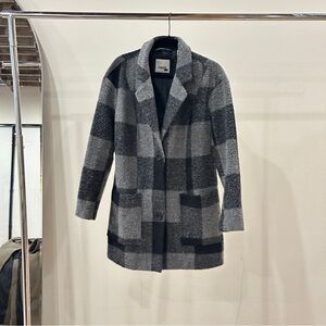 Plaid Levi’s Peacoat